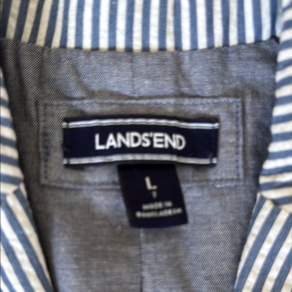 Classic Seersucker Blazer and Pants Set - Picture 2 of 6